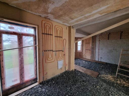 Innendämmung mit Wandheizung